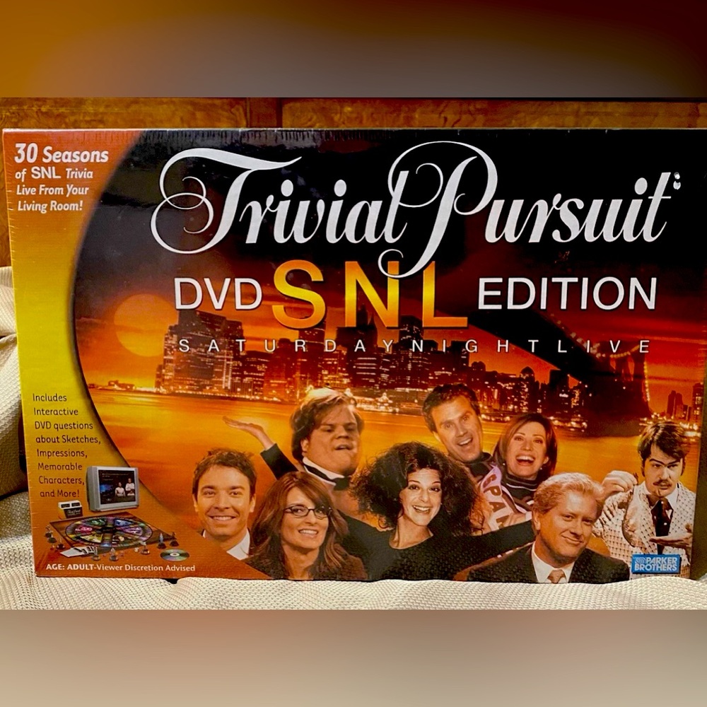 Trivial‎ Pursuit 2004 DVD Saturday Night Live Edition New and Sealed *Adult